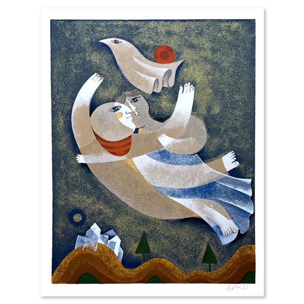 Samy Briss Limited Edition Serigraph On Paper