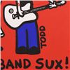 Image 2 : Todd Goldman "Your Band Sucks" Original Acrylic on Canvas