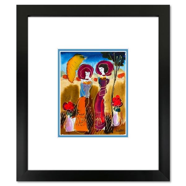 Moshe Leider Original Mixed Media on Paper