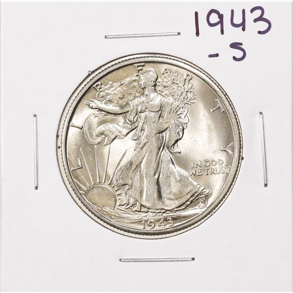 1943-S Walking Liberty Half Dollar Coin