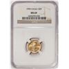 Image 1 : 1990 $5 American Gold Eagle Coin NGC MS69