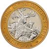 Image 1 : .999 Fine Silver Rainbow Casino & Bingo $10 Limited Edition Gaming Token
