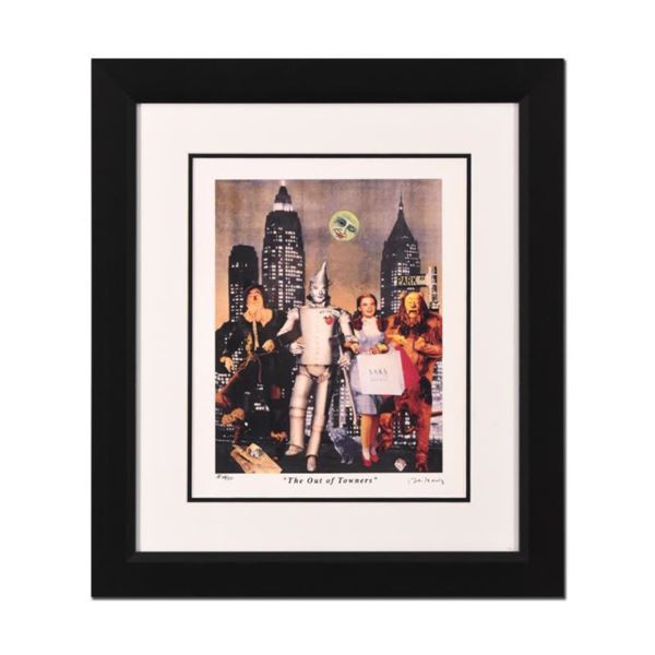 Nelson De La Nuez "The Out of Towner" Limited Edition Mixed Media on Paper