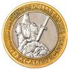 Image 1 : .999 Silver Excalibur Las Vegas Nevada $10 Casino Limited Edition Gaming Token