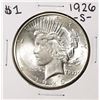 Image 1 : 1926-S $1 Peace Silver Dollar Coin
