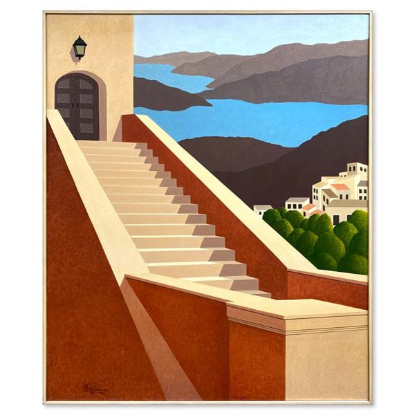 William Schlesinger (1915-2011) Original Oil on Canvas