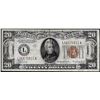 Image 1 : 1934A $20 Hawaii WWII Emergency Issue Federal Reserve Note