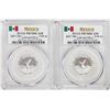 Image 1 : Lot of (2) 2017-Mo Mexico Proof 1/10 oz Silver Libertad Coins PCGS PR70DCAM