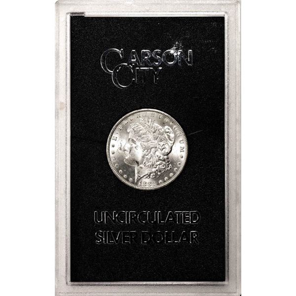 1882-CC $1 Morgan Silver Dollar Coin GSA Hoard Uncirculated