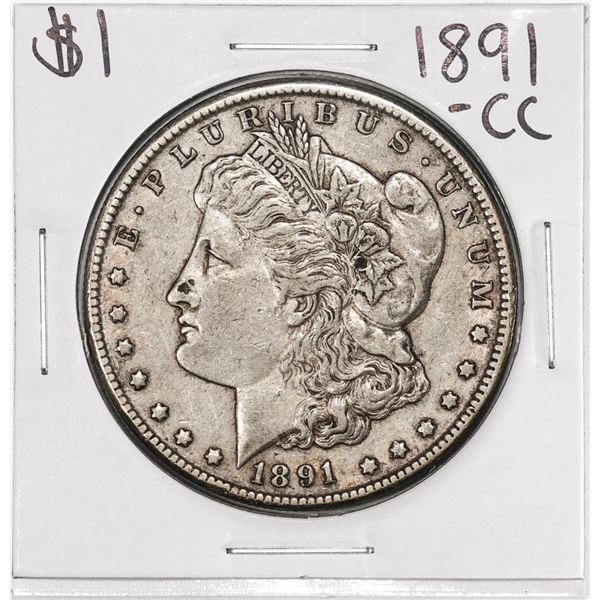 1891-CC $1 Morgan Silver Dollar Coin