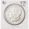 Image 1 : 1878-CC $1 Morgan Silver Dollar Coin
