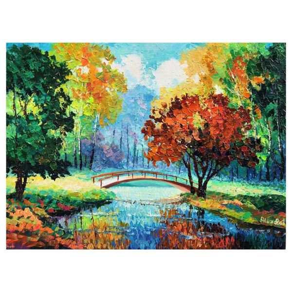 Alexander Antanenka "Autumn Touch" Original Oil on Canvas