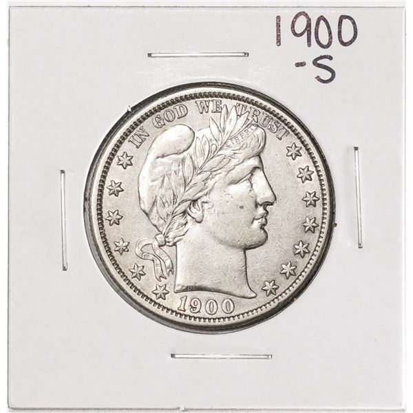 1900-S Barber Half Dollar Coin