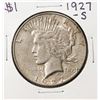 Image 1 : 1927-S $1 Peace Silver Dollar Coin