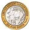 Image 2 : .999 Silver Lawmen Series Pat Garrett $10 Limited Edition Casino Gaming Token