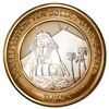 Image 1 : .999 Fine Silver Luxor Las Vegas, Nevada $10 Limited Edition Gaming Token