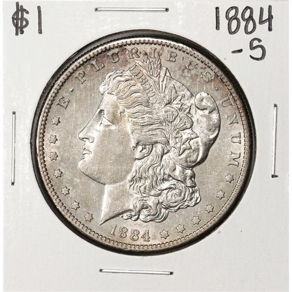 1884-S $1 Morgan Silver Dollar Coin