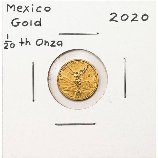 2020 Mexico Libertad 1/20 oz Gold Coin