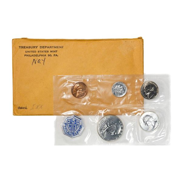 1960 (5) Coin Proof Set in Envelope