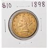 Image 1 : 1898 $10 Liberty Head Eagle Gold Coin