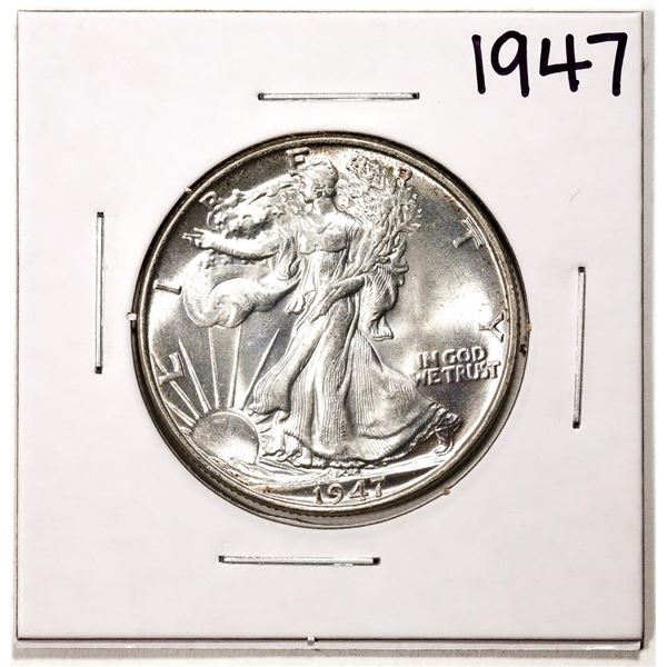 1947 Walking Liberty Half Dollar Coin