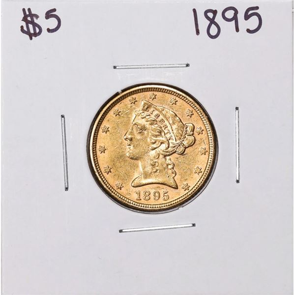 1895 $5 Liberty Head Half Eagle Gold Coin