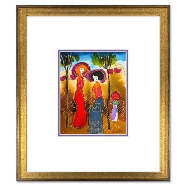 Moshe Leider Original Mixed Media on Paper