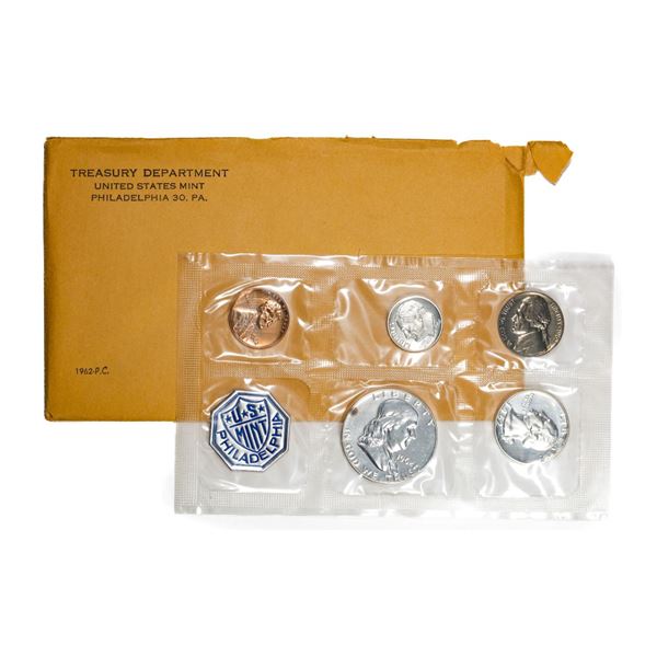 1962 (5) Coin Proof Set in Envelope
