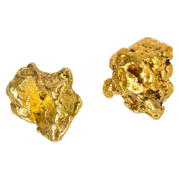 Lot of Mexico Gold Nuggets 2.14 Grams Total Weight