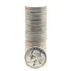 Image 1 : Roll of (40) Brilliant Uncirculated 1962 Washington Quarter Coins