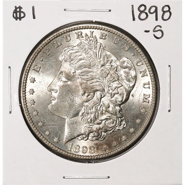 1898-S $1 Morgan Silver Dollar Coin