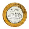 Image 2 : .999 Fine Silver Flamingo Laughlin, Nevada $10 Limited Edition Gaming Token