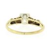 Image 7 : Antique Art Deco 14K TT Gold 0.54 ctw European Diamond Solitaire Engagement Ring