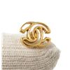 Image 3 : Chanel Gold Small CC Earrings
