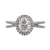 Image 1 : 1.30 ctw Diamond Ring - 14K White Gold