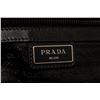 Image 9 : Prada Black Tessuto Double Buckle Flap Bag