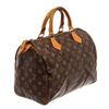 Image 3 : Louis Vuitton Brown Monogram Canvas Speedy 30 Satchel Bag