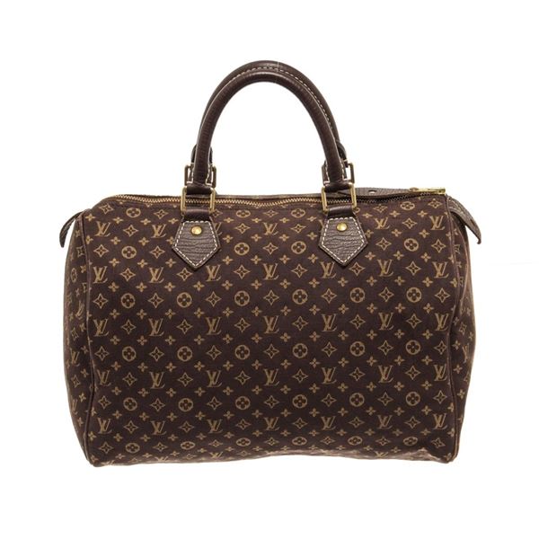 Louis Vuitton Brown Monogram Speedy 30 Handbag