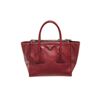 Image 2 : Prada Red Calf Twin Pocket Tote Bag