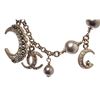 Image 5 : Chanel Gray Faux Pearl Moon Bracelet
