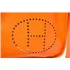 Image 6 : Hermes Orange Epsom Leather Evelyne GM Hobo Bag