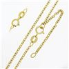 Image 7 : 18k Gold 0.12 ctw Bezel Diamond Golden Pearl Dangle Dual Cable Link Chain Neckla