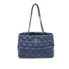 Image 1 : Chanel Navy Blue Quilted Leather Boy Camera Shoulder Bag