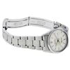 Image 9 : Rolex Mens Quickset Stainless Steel Sapphire Silver Index Dial Oyster Band Datej