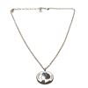 Image 1 : Chanel Silver Mademoiselle Necklace