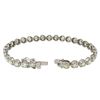 Image 4 : 7.58 ctw Diamond Tennis Bracelet - 14KT White Gold