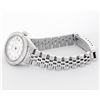 Image 4 : Rolex Ladies Quickset Stainless Steel White Arabic Dial Diamond Bezel Wristwatch