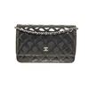 Image 1 : Chanel Black Patent Leather Woc Flap Shoulder Bag