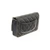 Image 3 : Chanel Black Patent Leather Woc Flap Shoulder Bag
