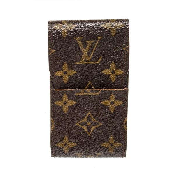Louis Vuitton Brown Monogram Canvas Cigarette Case